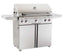 American Outdoor Grill by Fire Magic 36-Inch T Series Portable Grill With Rotisserie Backburner and Side Burner