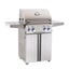 American Outdoor Grill L-Series 24-Inch 2-Burner Propane Gas Grill W/ Rotisserie & Single Side Burner - 24PCL