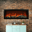 Amantii 100" Symmetry 3.0 Extra Tall Built-in Smart WiFi Electric Fireplace-SYM 100 XT Lumina