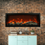 Amantii 74" Symmetry 3.0 Extra Tall Built-in Smart WiFi Electric Fireplace-SYM 74 XT Lumina