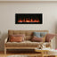 Amantii Panorama Slim 40" Built-In Linear Electric Fireplace | BI-40-SLIM-OD