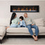 Amantii Panorama Slim 60" Built-In Linear Electric Fireplace | BI-60-SLIM-OD