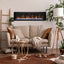 Amantii Panorama Slim 72" Built-In Linear Electric Fireplace | BI-72-SLIM-OD