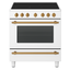 Electric Range Electric Range with  Brass Handles