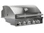 Broilmaster B-Series Deluxe 40-Inch Stainless Steel Built-In Gas Grill with Rear Infrared Burn BSB405N er